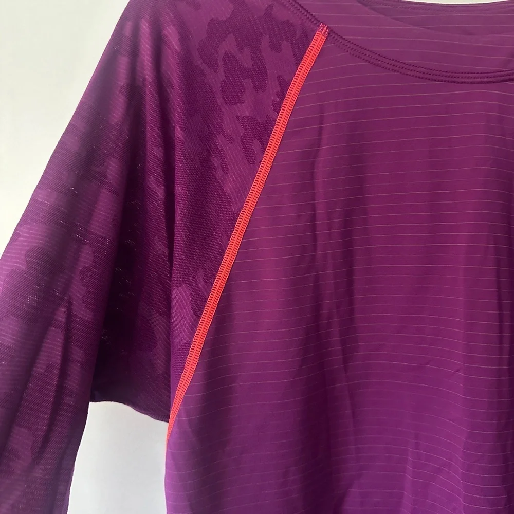 lululemon athletica Run For Days Long Sleeve Top Regal Plum